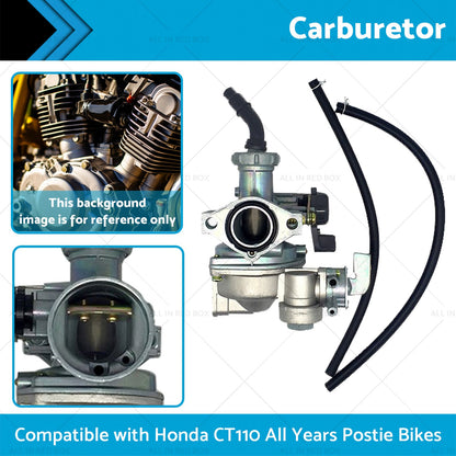 Carburetor Suitable for Honda CT110 All Years Postie Bikes Correct Carby-1