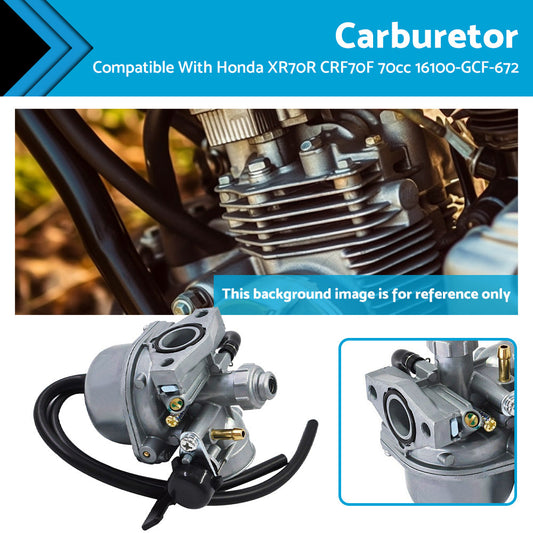 Carburetor Carb Suitable For Honda XR70R CRF70F 70cc 1997-2004 16100-GCF-672-0