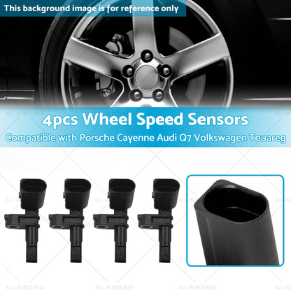 4x Wheel Speed Sensor Suitablefor Audi Q7 4LB Porsche Cayenne 92A VW Touareg 7P5-2
