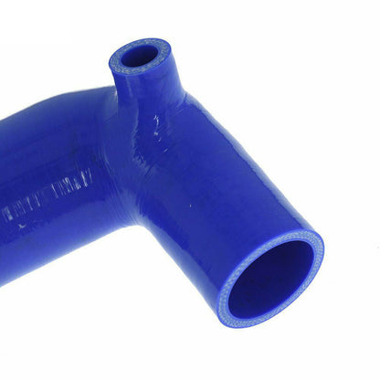 Blue Silicone Air Intake Induction Pipe to Turbo Hose Suitable For Nissan Navara D22 ZD30 3.0L-2