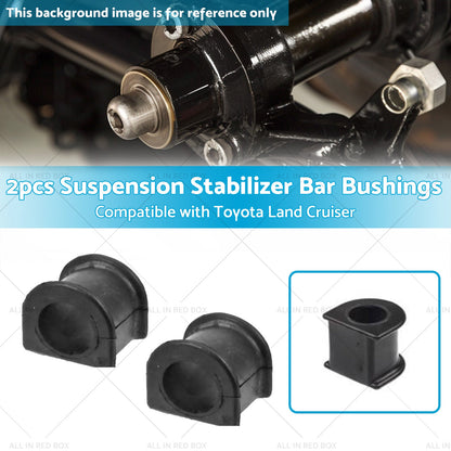 2PCS Suspension Stabilizer Bar Bushings Suitable for Toyota Land Cruiser 93-97-2