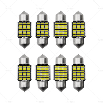 12Pcs Interior LED Light Upgrade Kit Suitable For Toyota Landcruiser Prado 150-3