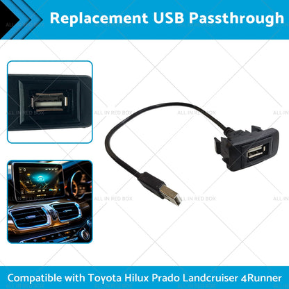 Replacement USB Passthrough Suitable For Toyota Hilux Prado Landcruiser 4Runner-1