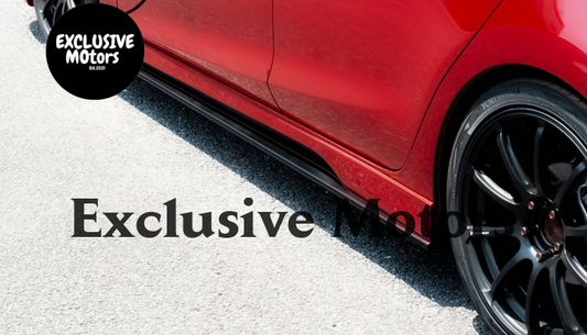 Side Skirt for Mazda 3 Sedan/Hatch 2013-2018  Plastic