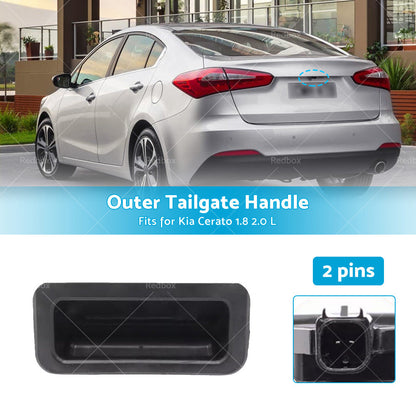 Outer Tail Gate Boot Lid Handle Suitable for Kia Cerato 2010-2013 812601M500-2