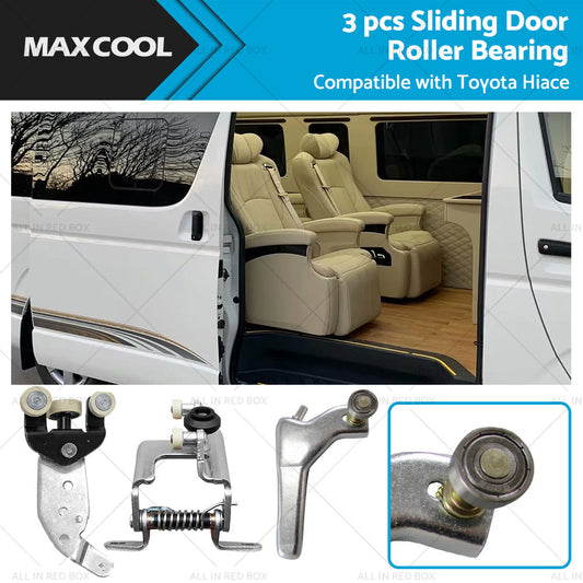 Sliding Door Hinge Roller Bearing SET LEFT Suitable For Toyota HiAce Rear 05-15-0