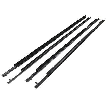 4x Door Glass Seal Weatherstrip Suitable For Toyota Landcruiser Prado 120 Series-1