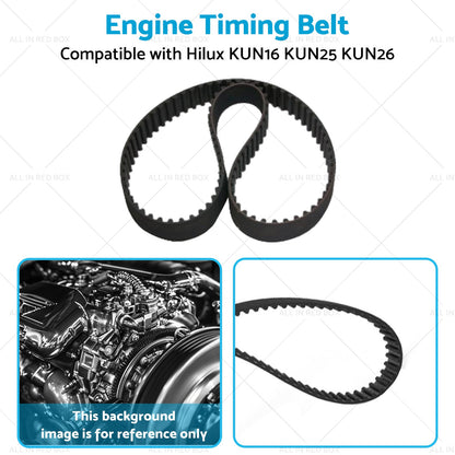 1KD-FTV Engine Timing Belt Suitable for Hilux KUN16 KUN25 KUN26 3. 0L Diesel