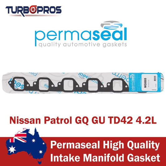 Permaseal Intake Manifold Gasket for Nissan Patrol GQ GU TD42 4.2L