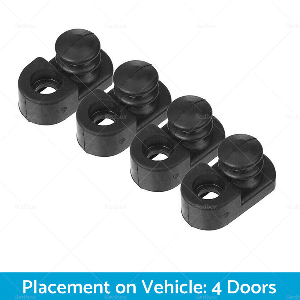 4pcs 4-Door Switch Cover Rubber Kit Fits For Nissan Patrol GQ Y60 25368-5L300-2