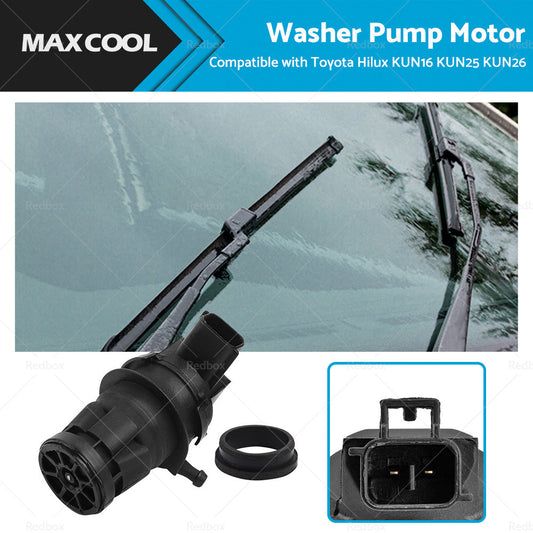 Wiper Windscreen Washer Pump Motor Suitable for Toyota Hilux KUN16 KUN25 KUN26-0