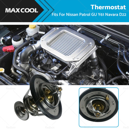 Thermostat For Nissan Patrol GU Y61 Navara D22 ZD30DDTI 21200-2W20A 2001-2008-0