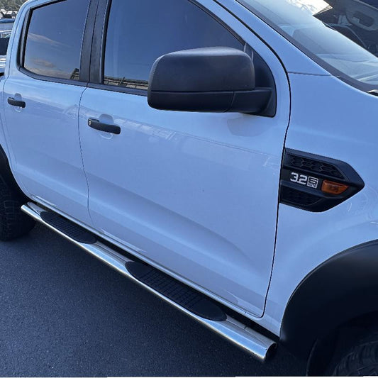 4" Oval Tube Side Step for Ford Ranger/Everest (2012-2021)