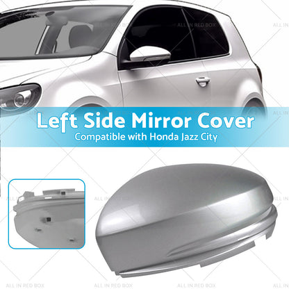 Left Wing Mirror Cap Cover Suitable For Honda Jazz GK 15-18 City 14-18 LH Silver-2