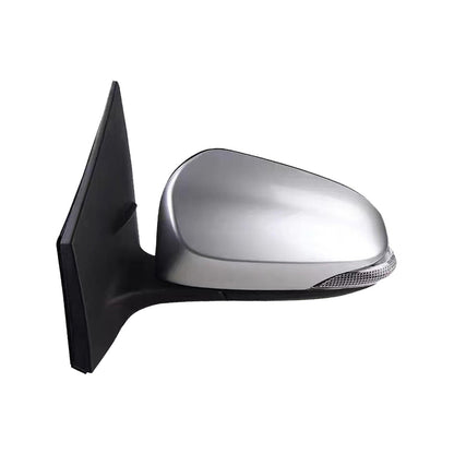 Left Silver DoorMirror Heated Suitable for Toyota Corolla ZRE182 Hatchback 12-18-0
