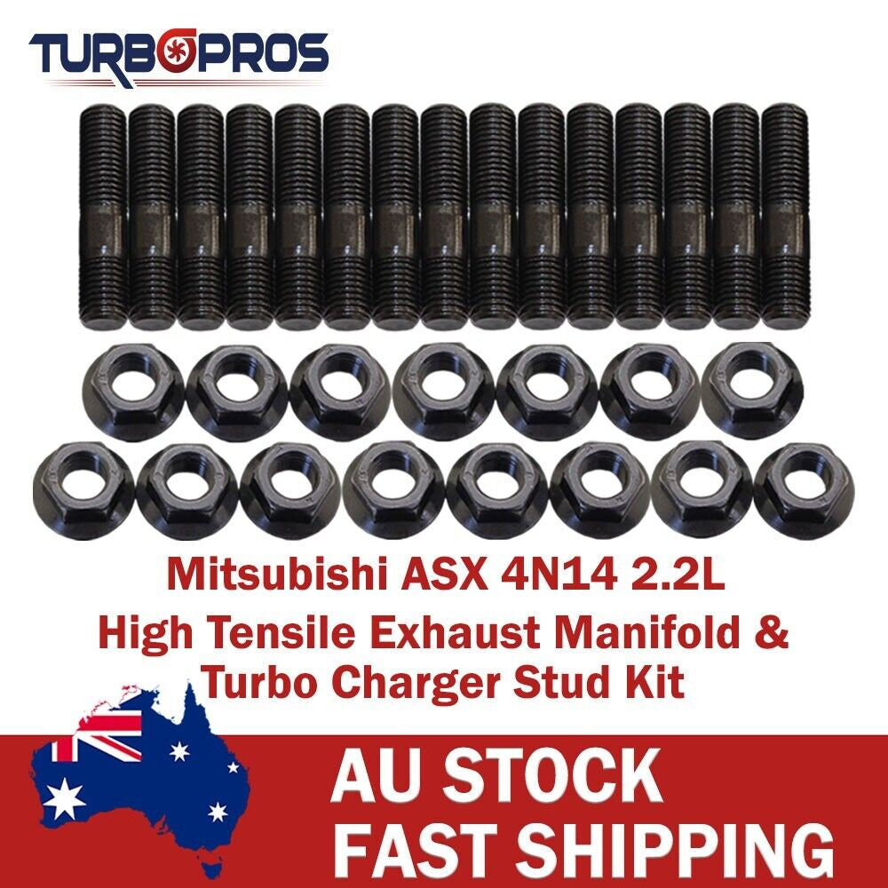 High Tensile Exhaust Manifold&Turbo Stud Kit for Mitsubishi ASX 4N14 2.2L