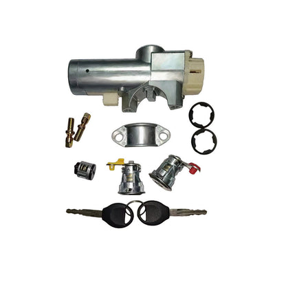Door Lock Key Ignition Barrel Set Suitable for Nissan Patrol GU Y61 Ute 2000-17-0