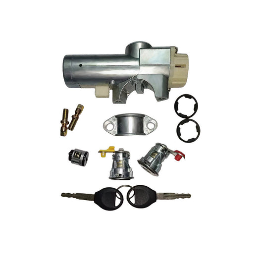 Door Lock Key Ignition Barrel Set Suitable for Nissan Patrol GU Y61 Ute 2000-17-0
