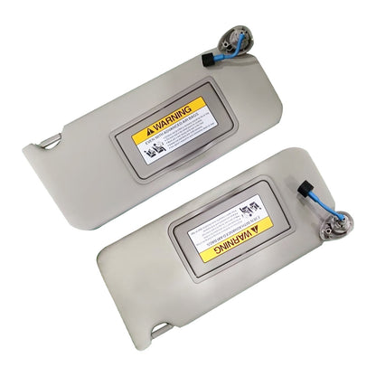 Pair Sun Visor w/ Light & Mirror Suitable For Honda Accord 83280TA5A51ZA 08-17-2