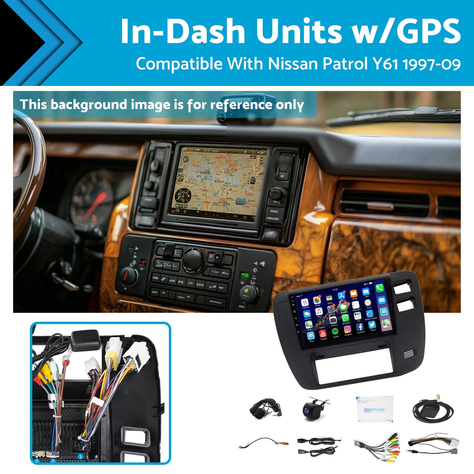 9in Multimedia Head Unit Suitable For Nissan Patrol 1997-2009 Right-Hand Drive-0
