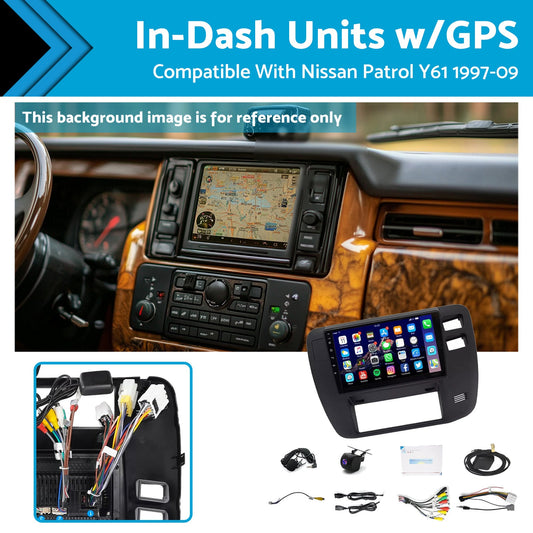 9in Multimedia Head Unit Suitable For Nissan Patrol 1997-2009 Right-Hand Drive-0