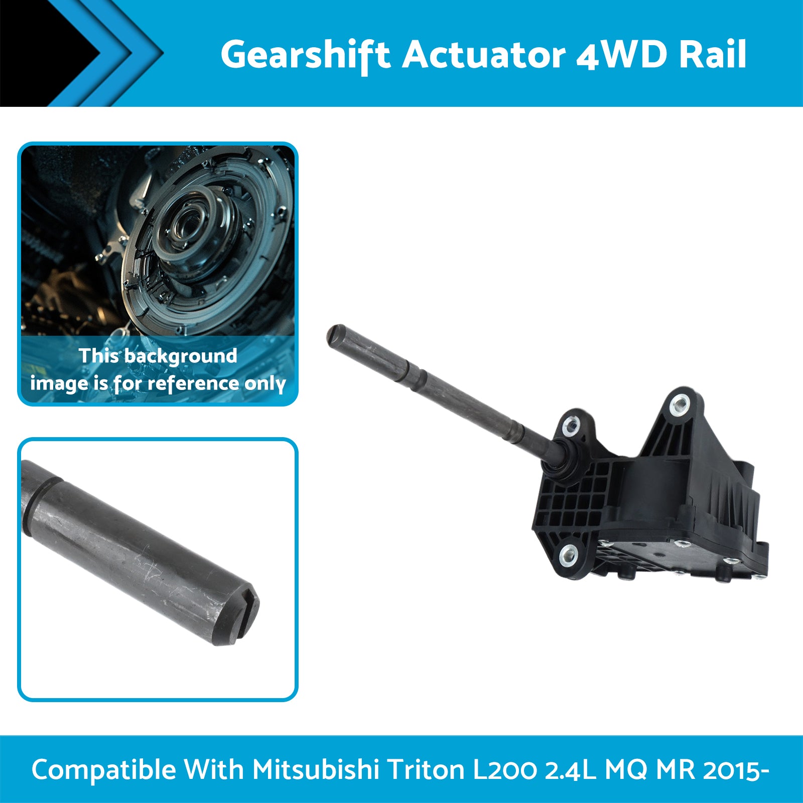 Gearshift Actuator 4WD Rail Suitable For Mitsubishi Triton L200 2.4L MQ MR 2015--1