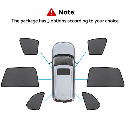 Car Window Sun Shade Magnetic Sun Blind Mesh Suitable for BMW X5 F95 G05 2018-On-1