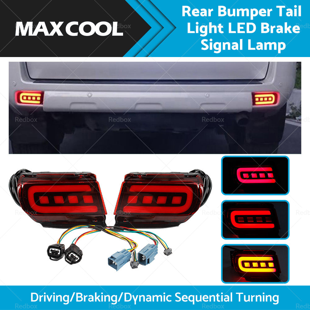 Suitable For Toyota Prado 2010-2022 Rear Bumper Tail Light LED Brake Signal Lamp