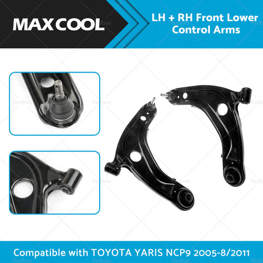 Pair Front Lower Left Right Control Arms Suitable For TOYOTA YARIS NCP9 05-2011-0