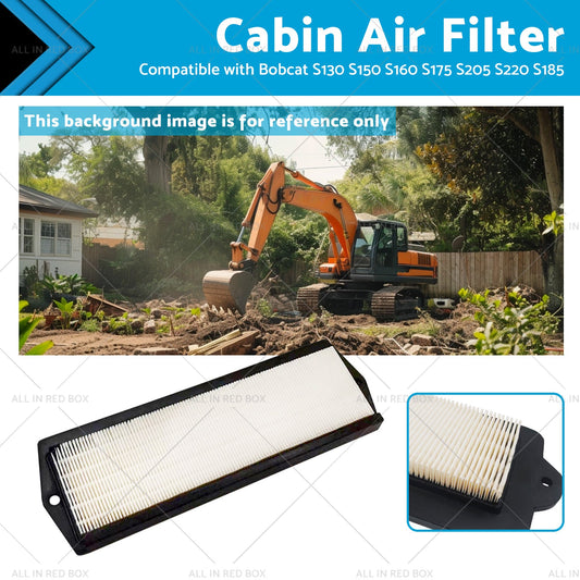 Cabin Air Filter Suitable for Bobcat 6678207 S220 S185 S130 S150 S160 S175 S205-0