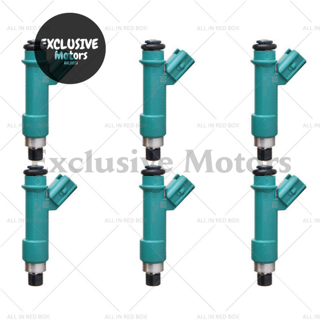 6X Fuel Injectors for Landcruiser Prado FJ Cruiser Hilux 1GRFE V6 4.0L