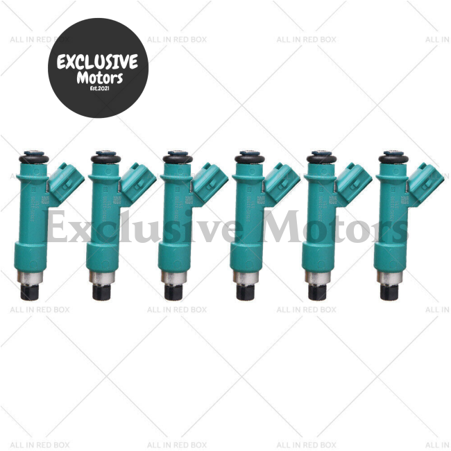 6X Fuel Injectors for Landcruiser Prado FJ Cruiser Hilux 1GRFE V6 4.0L