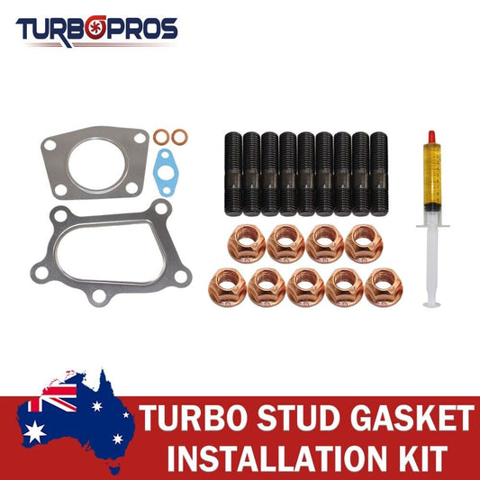 Turbo Installation Stud, Gasket & Lubricant for Mazda 6 2.3L Petrol