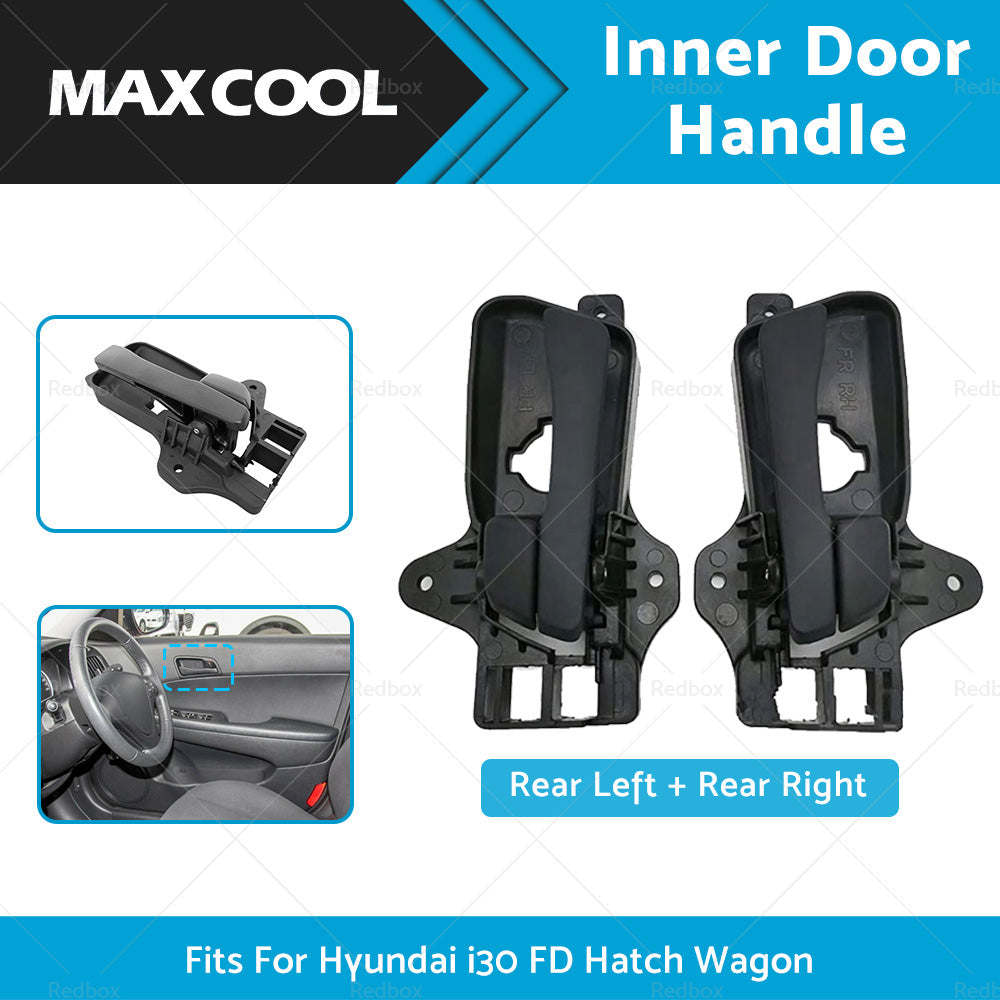 1 Pair Rear Inner Door Handle Suitable For Hyundai i30 FD 2007-2012 LEFT  RIGHT-1