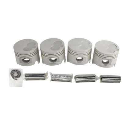 4 Engine Piston Rings & Wrist Pin Sets Suitable for Toyota Hilux LN86 LN111 2.8L-4
