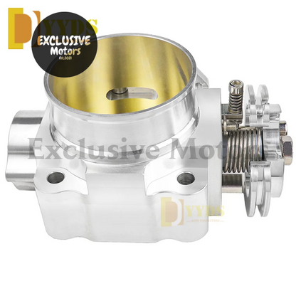 70Mm Throttle Body For Mitsubishi Lancer Evo 1 2 3 4G63 Turbo (1992-1995) - Silver