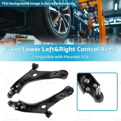 Front Lower Left and Right Control Arms Suitable for 11-18 Hyundai iX35 KIA Sportage-2