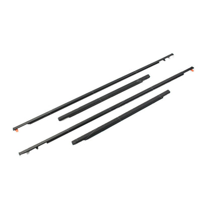 4x Door Auto Window Trim Moulding Belt Weatherstrip For Toyota 07-14 FJ Cruiser-1