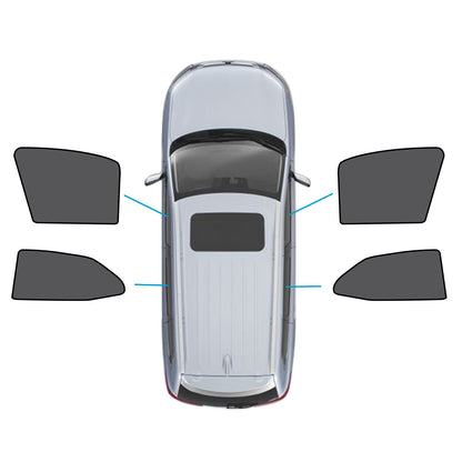 Car Window Magnetic Mesh Sun Blind Shades Suitable for Toyota Camry 2017-2025-0