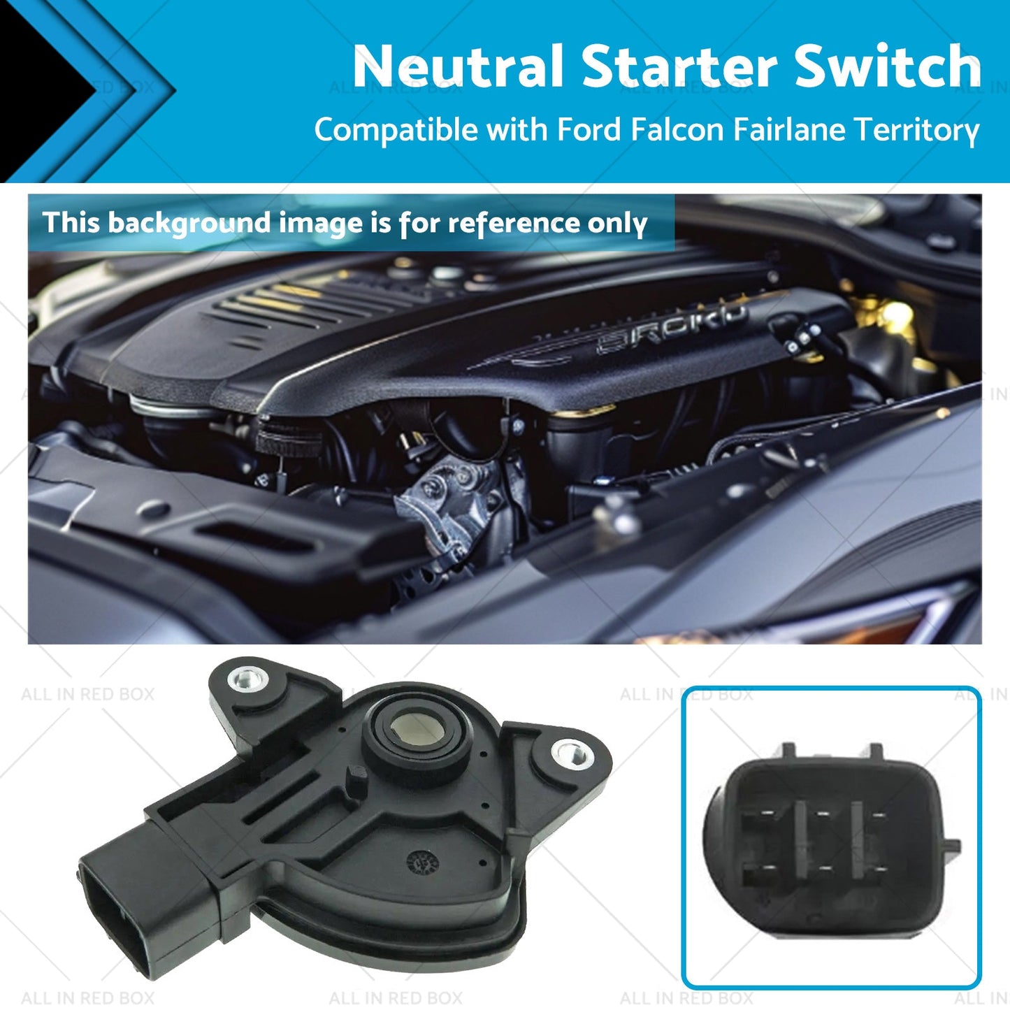 Neutral Starter/Inhibitor Switch for Ford BA BF FG 4SPD Auto 2002-2014