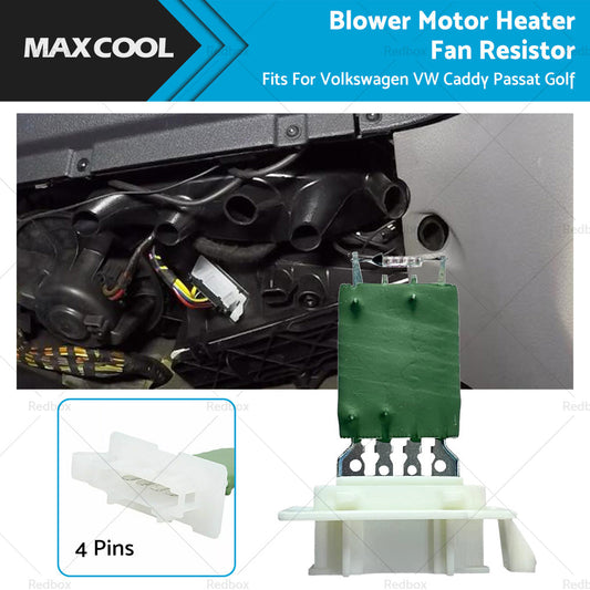 Blower Motor Heater Fan Resistor Fits For Volkswagen VW Caddy Passat Golf-0