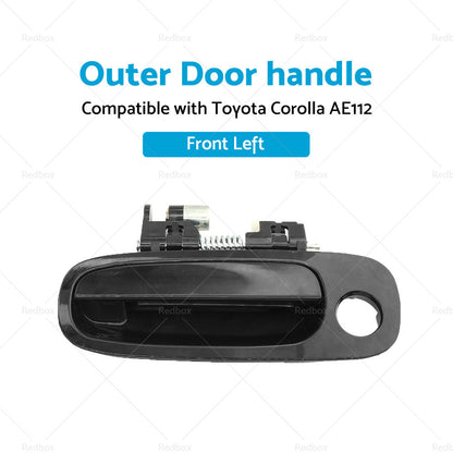Front Left Outside Outer Door Handle Suitable for Toyota Corolla AE112 1998-2001-1