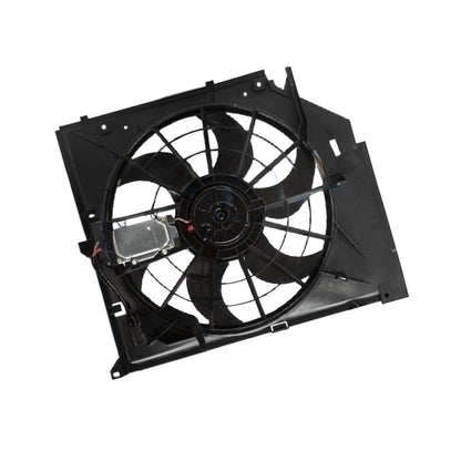 Radiator Cooling Fan Suitable for BMW E46 with control mod and brush motor-5