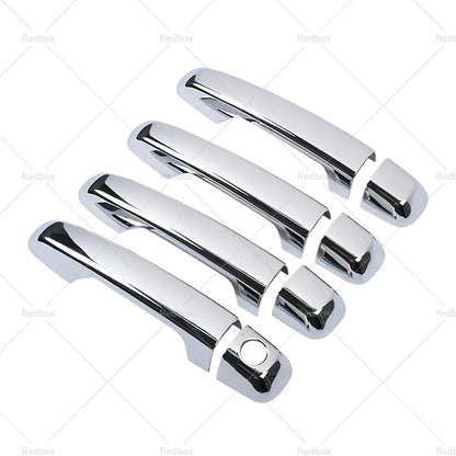 Suitable For Toyota Land Cruiser Prado J150 Car Door Handle Cover Chrome Trim-4