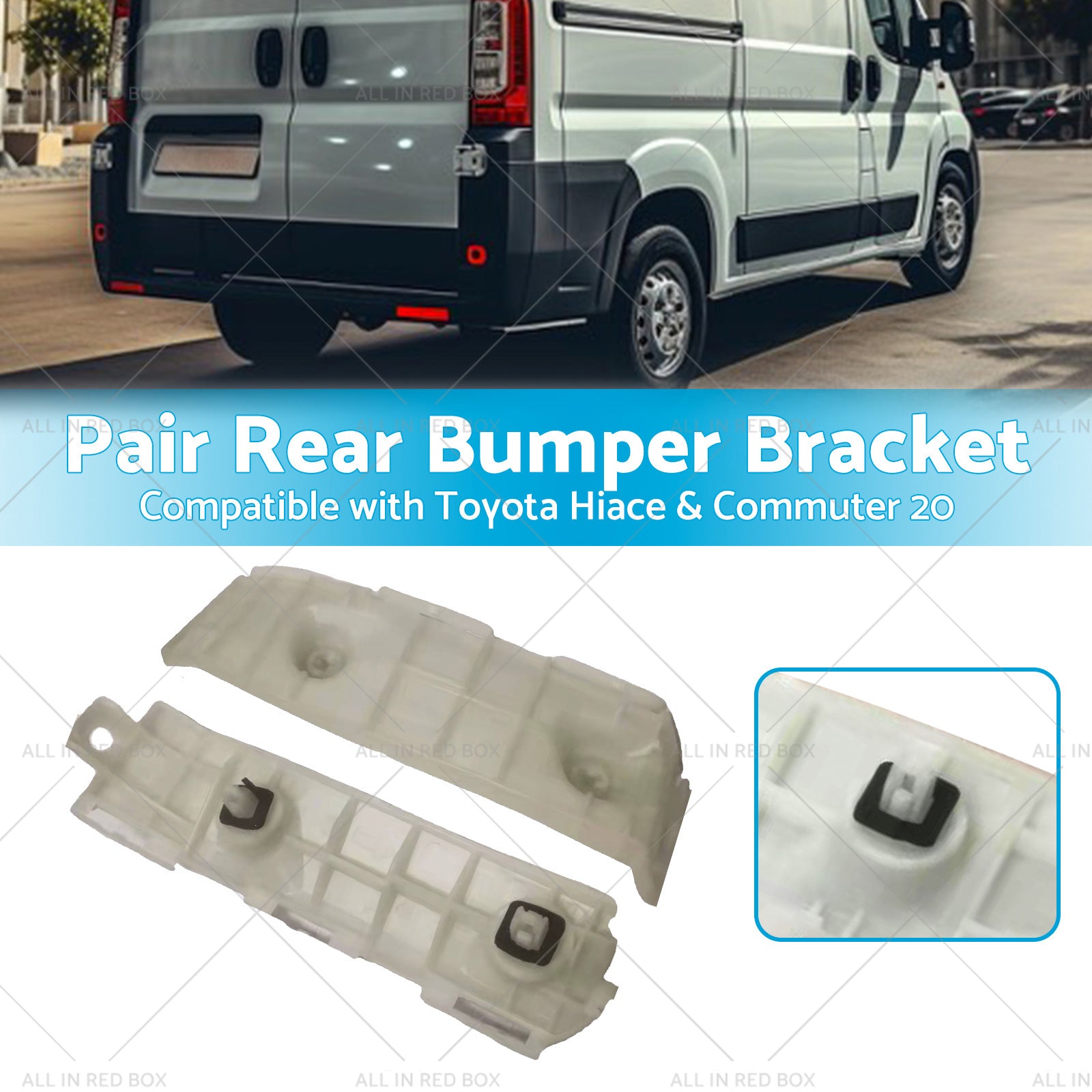Left Hand Right Hand Rear Bumper Bracket Suitable For Toyota Hiace Commuter05-19-2