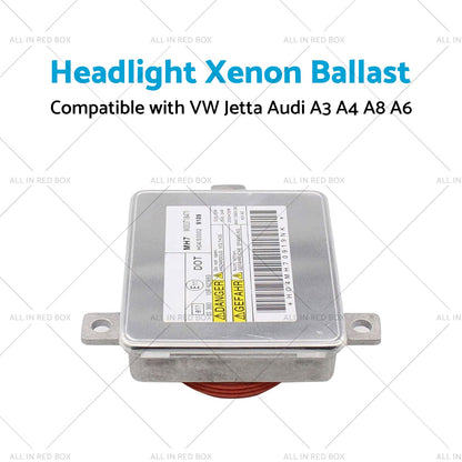 8K0941597B Headlight Xenon Ballast Suitable for VW Jetta Audi A3 A4 A8 A6 09-14-3