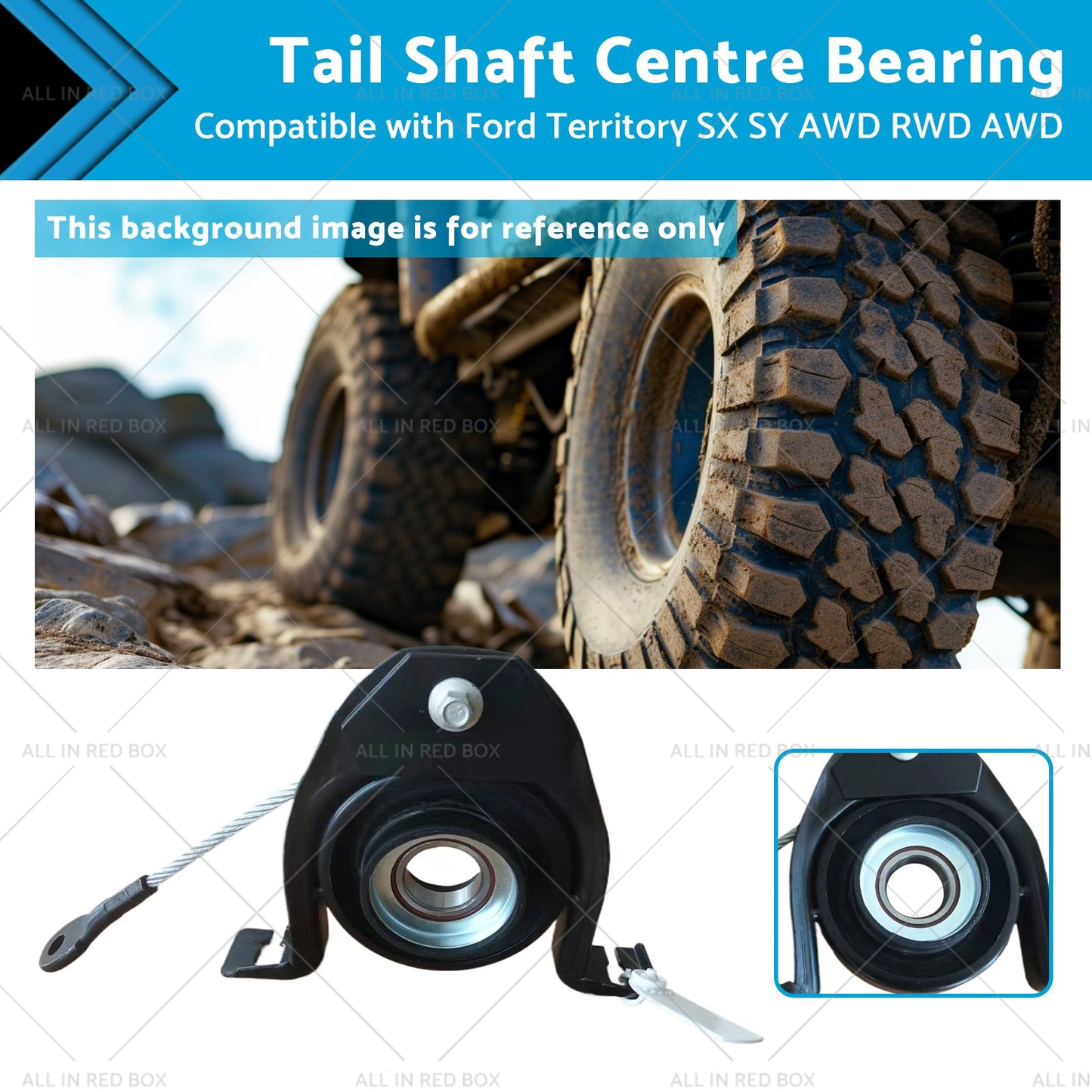 Tail Shaft Centre Bearing for Ford Territory SX SY AWD RWD 2004-2011