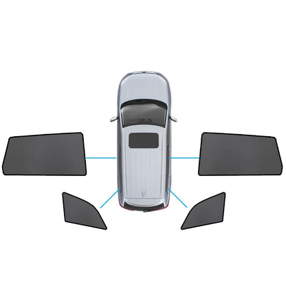 Magnetic Mesh Sun Blind Shades Suitable for Audi Q7 4LB 06-15 On Front/Rear-4