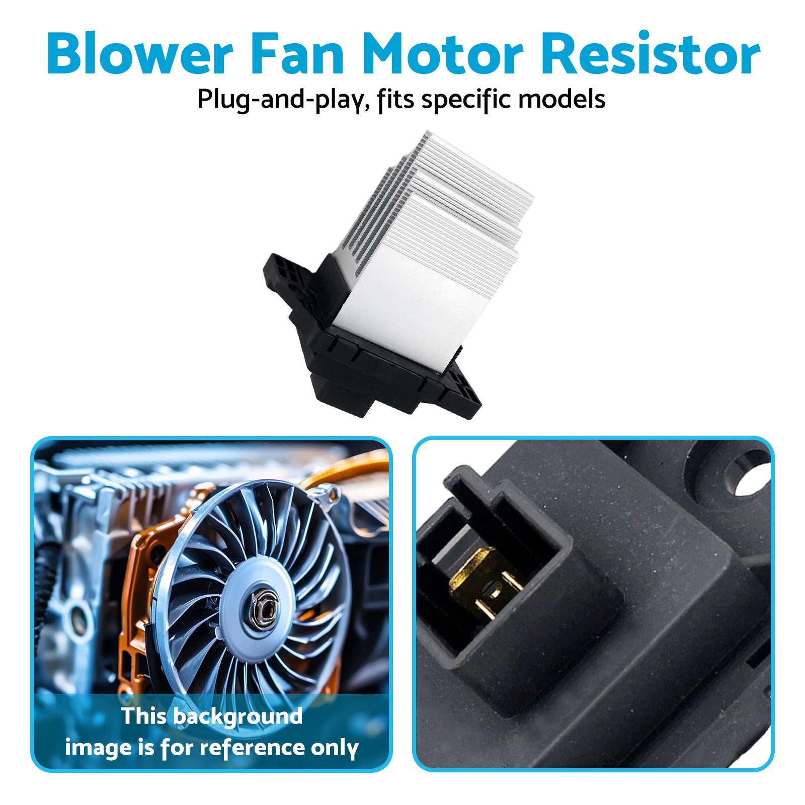 Blower Motor Resistor Controller Suitable For Nissan Hyundai I30 FD 97235-1E000-4
