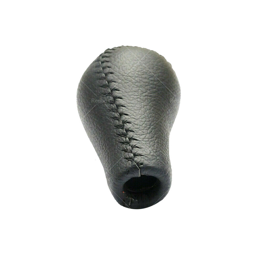 Leather Black Gear Knob Fit For Nissan Patrol GU GQ with Manual Transmission-3